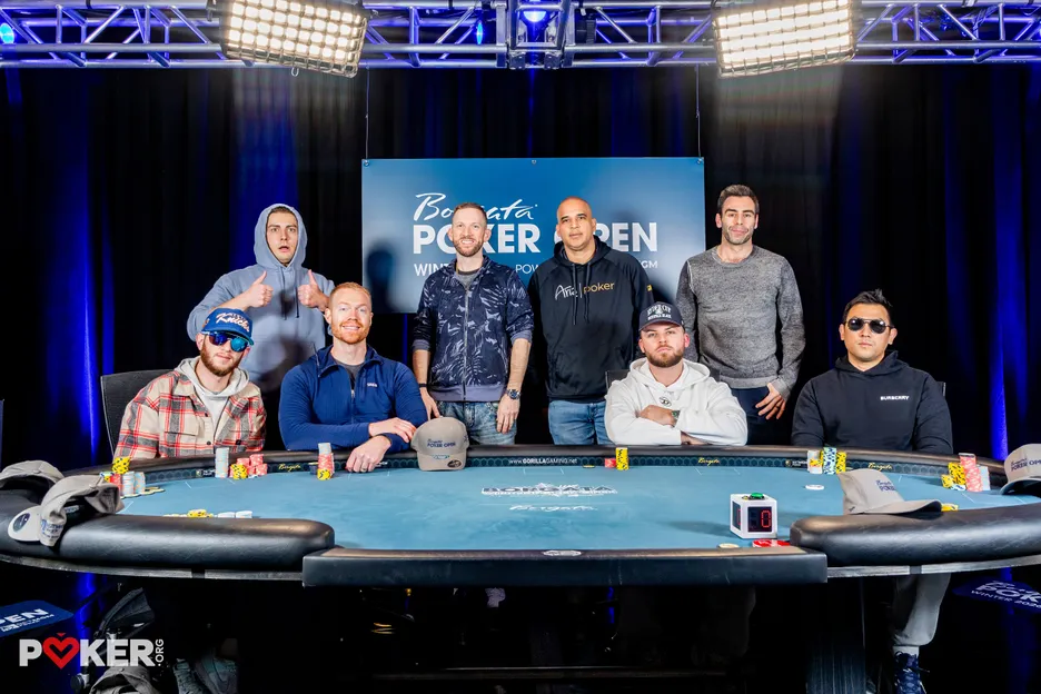 Meet the Final Table of the 2026 Borgata Winter Poker Open Championship